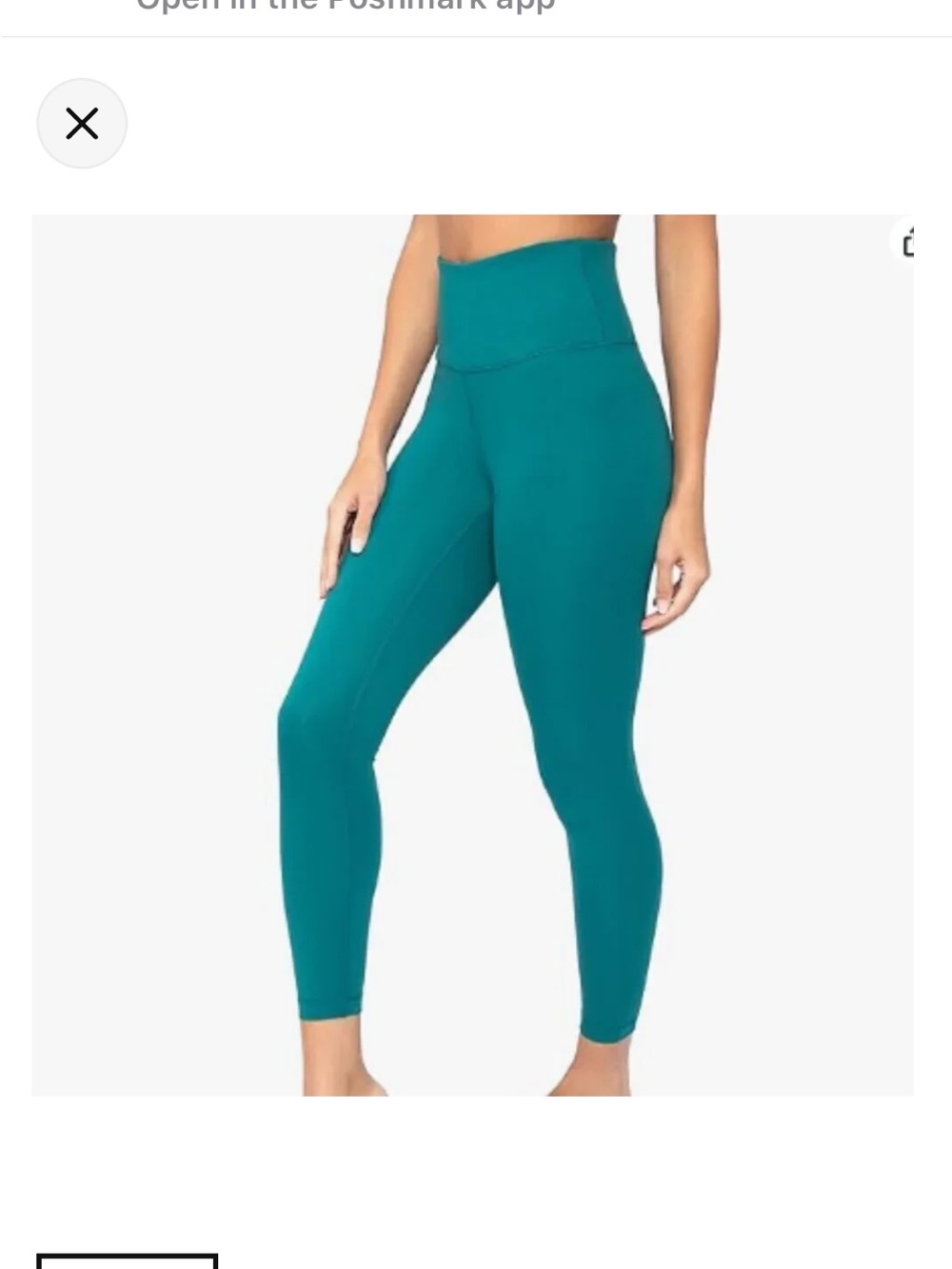 Yogalicious Teal High-Waist Leggings